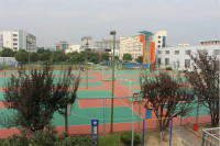 衢州职业技术学院篮球场改造